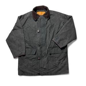 Timberland Vintage 80s Cotton Canvas Chore Coat Barn Jacket Made in Italy Small